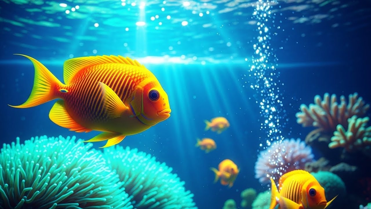 Ultra-Realistic Fish Aquarium Tank | Peaceful Relaxing Nature Video