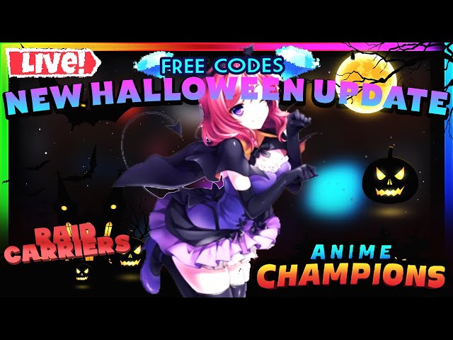 ANIME STORY HALLOWEEN UPDATE!!! *NEW RAID BOSS NEW CODES NEW WEAPONS!!!* 