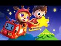 Christmas Cars | Police car, Reindeer Fire Truck, Ambulance | Kids Songs | Neo&#39;s World | BabyBus