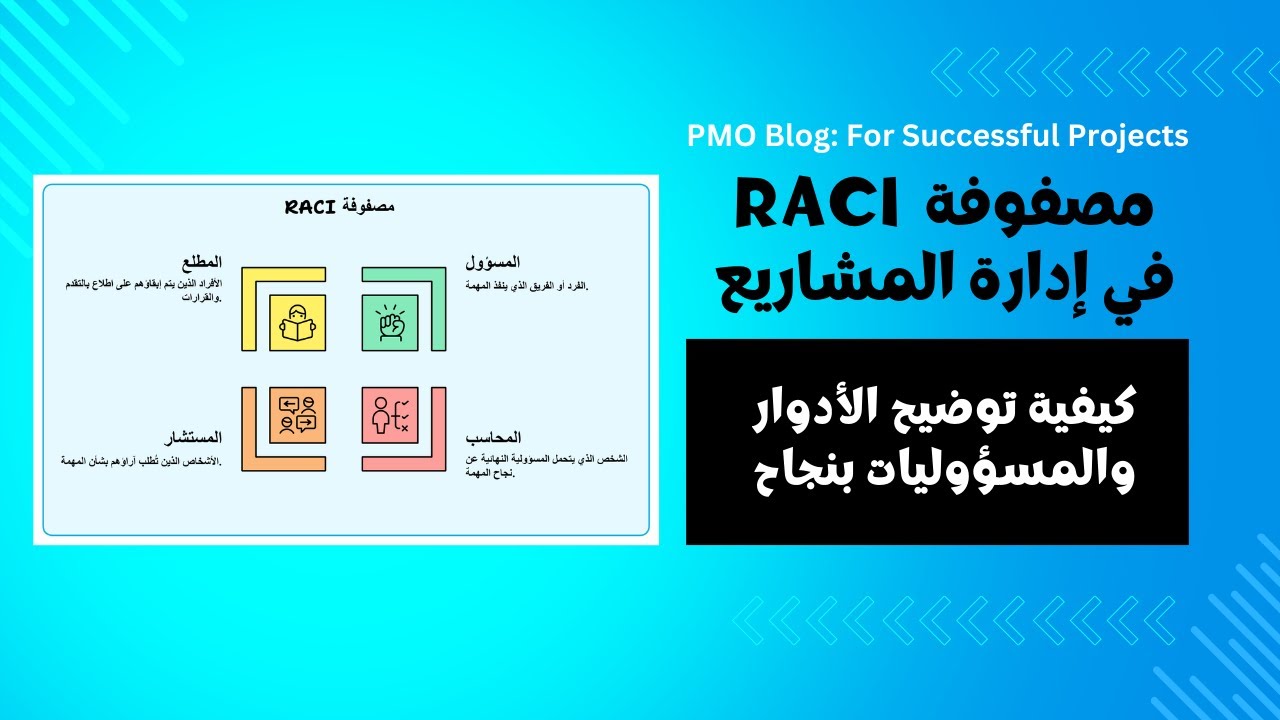 مصفوفة RACI في إدارة المشاريع | كيفية توضيح الأدوار والمسؤوليات بنجاح ...