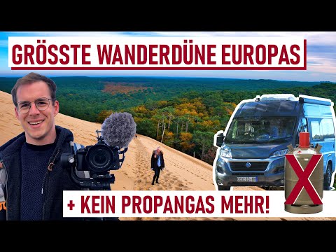 OHNE GAS⛽ IN FRANKREICH🇫🇷 Mit dem Campervan von der Dune du Pilat über Arcachon nach Biarritz