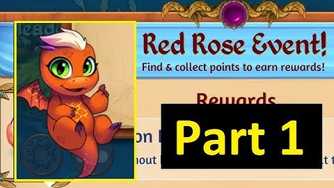 Merge Dragons Red Rose Event Part 1 - First 15 Mins Gameplay