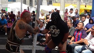Máximo, Príncipe de Seda y Coco Amarillo ll vs Picudo Jr, Histeria jr y Ángel de los Niños.