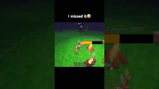 I missed it😭 #roblox #robloxshorts #shorts