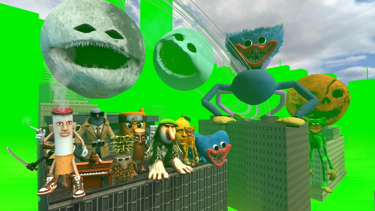 Spartan Kicking Brainrots in The Toxic CIty | Garry's Mod