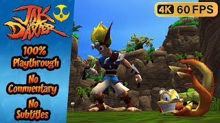 Jak and Daxter (OpenGOAL) 4K 60FPS 16:9 100% Playthrough - No Commentary - No Subtitles