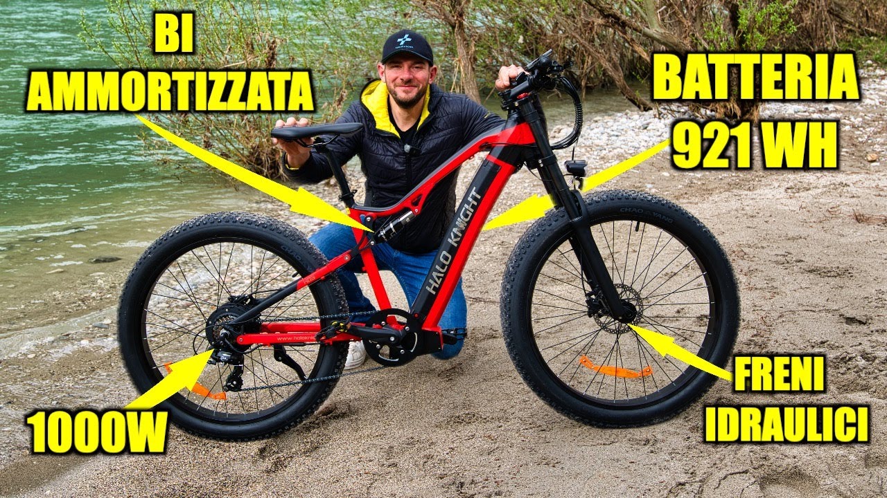 Bicicletta Elettrica 500W – Batteria 15,6 Ah – 45 Km/h – Nuova