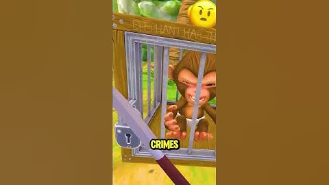 Geef de BABY AAP een MES! (I Am Monkey VR)