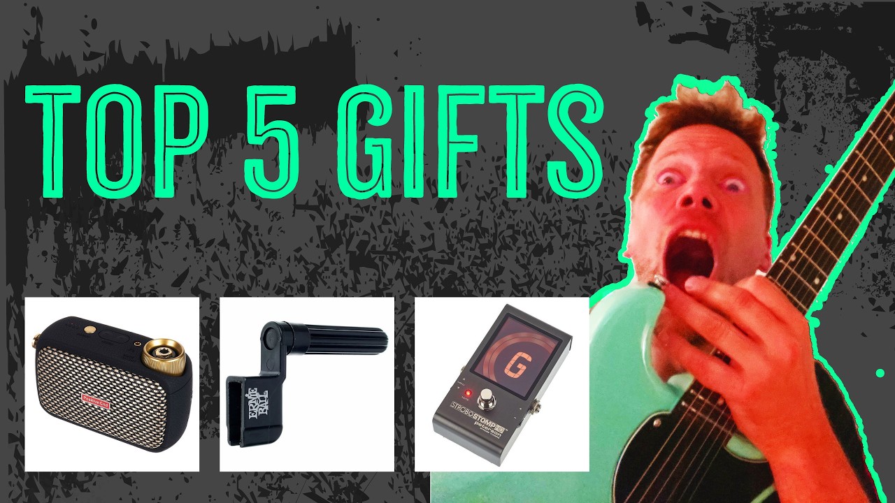 Top 5 Gifts For Guitar Players 🎶🎸