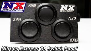 Nitrous Express C6 Corvette Switch Panel