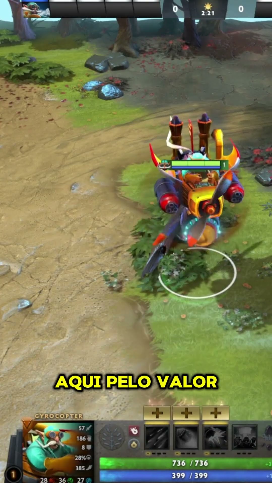 Aproveita o bug do Gyro pra lanchar geral!