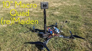FPV Macro Quad REBUILD // Part 4 - Test Flight // 360 camera