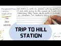 Visit to hill station paragraph writing | visit to hill station essay writing  visit to hill station