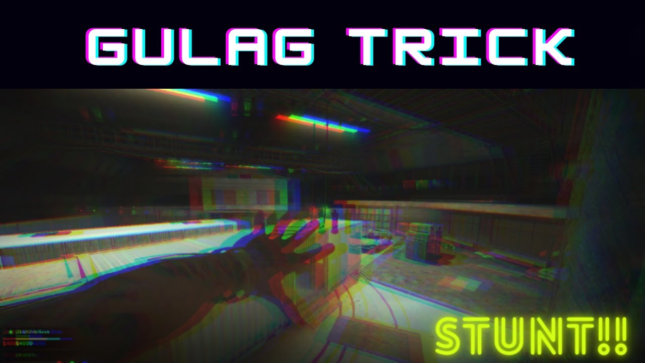 EPIC Elimination in gulag - stun grenade trick  [SEASON 1 WARZONE]