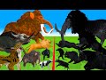 Prehistoric Mammals vs Shadow Itself Size Comparison Epic Battle Animal Revolt Battle Simulator