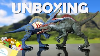 Spinosaurus Battle D. Dino Rivals Juric World Mattel Unboxing