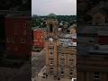 Perfect Drone Orbit Around City Hall