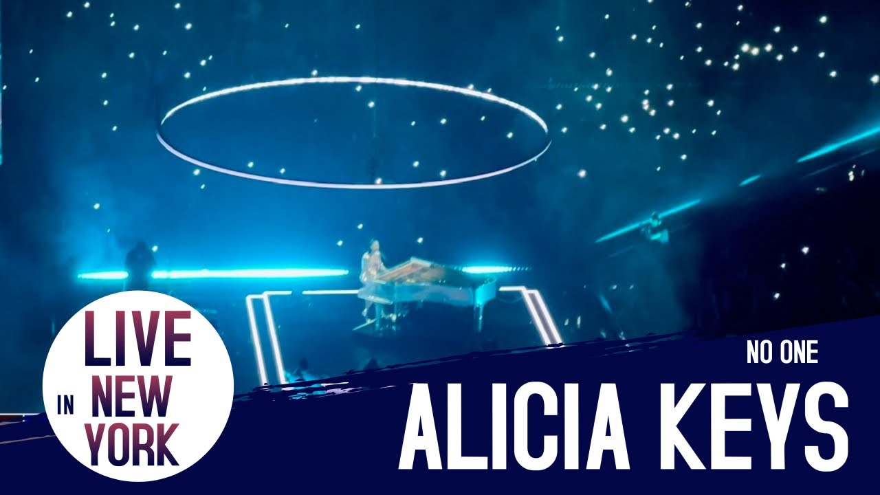 Alicia Keys - NO ONE - Live in New York
