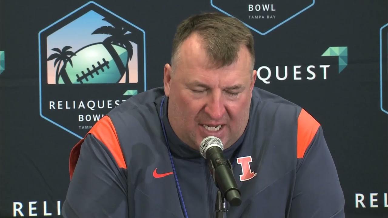 Mississippi State HC Zach and Illinois HC Bret Bielema preview