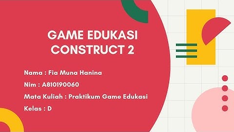 E-UTS PRAKTIKUM GAME EDUKASI CONSTRUCT 2 "OCCUPATION"