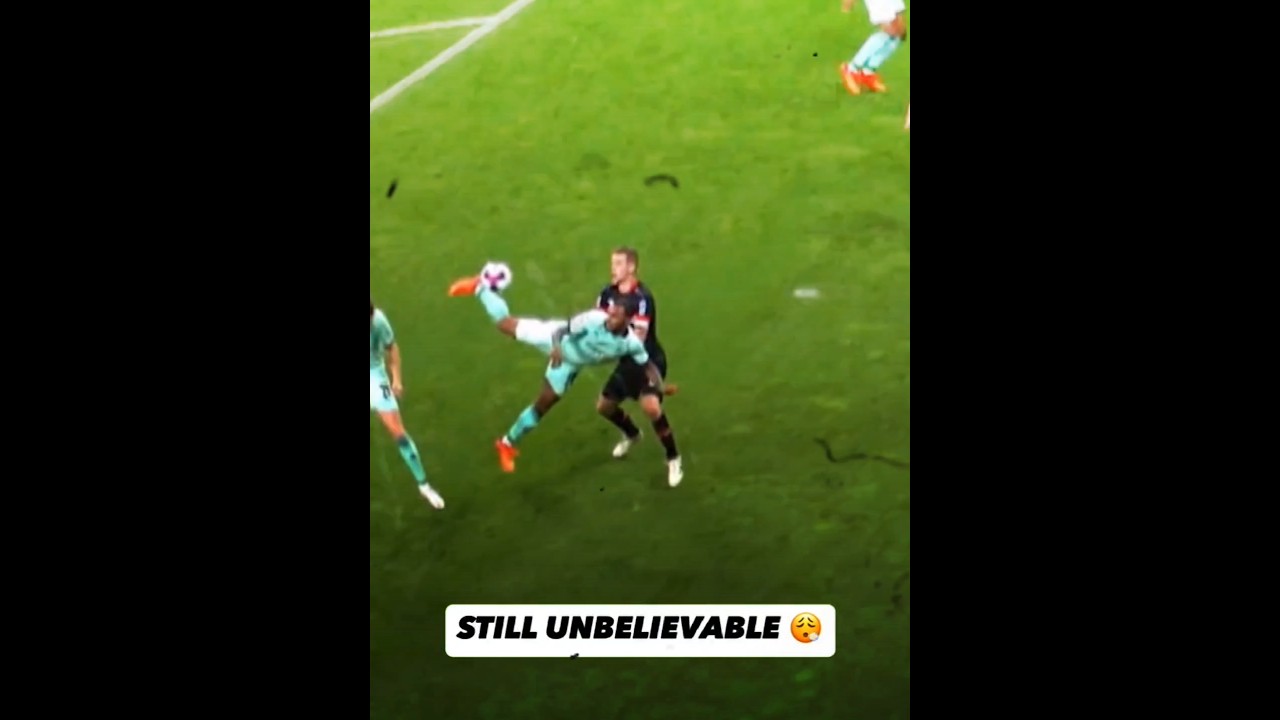 The scorpion goal in football 🦂☠️ 