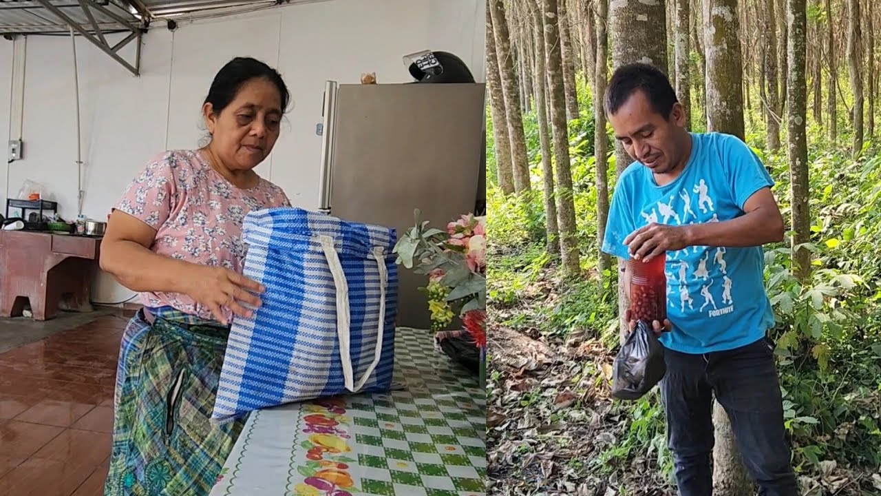 Doña Doris le lleva Comida al Trabajo a  Su Esposo y a Mingo 😊