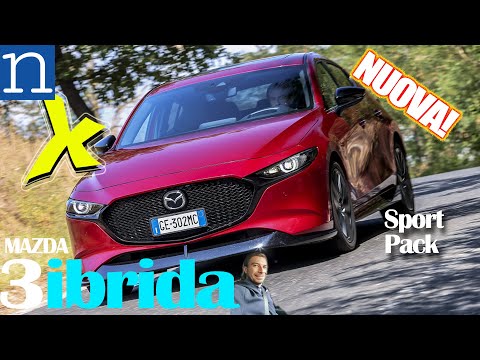 MAZDA3 e-Skyactiv X SPORT PACK super LOOK | Prova completa TEST MOTORE ALTA EFFICIENZA