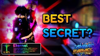 I rolled 0.1% Eternal on SJW... | SJW Evo Eternal Showcase in Anime Paradox screenshot 2