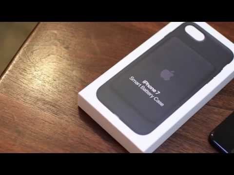 Apple iPhone 7 Smart Battery Case чехол аккумулятор Black