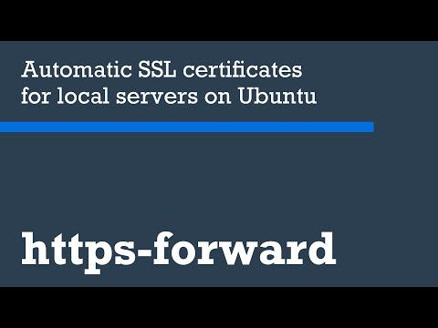 https-forward, reverse proxy for SSL certs on Ubuntu