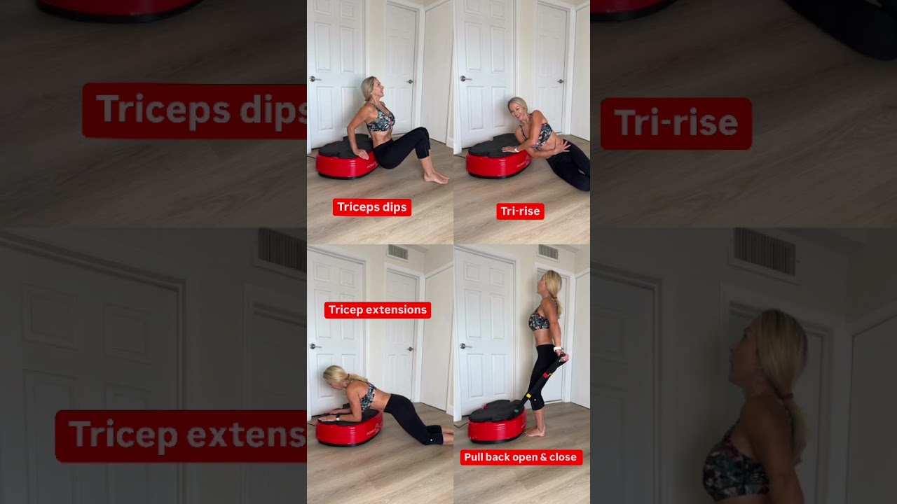 Power Plate Move : Triceps exercises circuit 