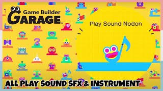 Play Sound Nodon - All 190 Sound Effects & 15 Instruments In Game Builder Garage