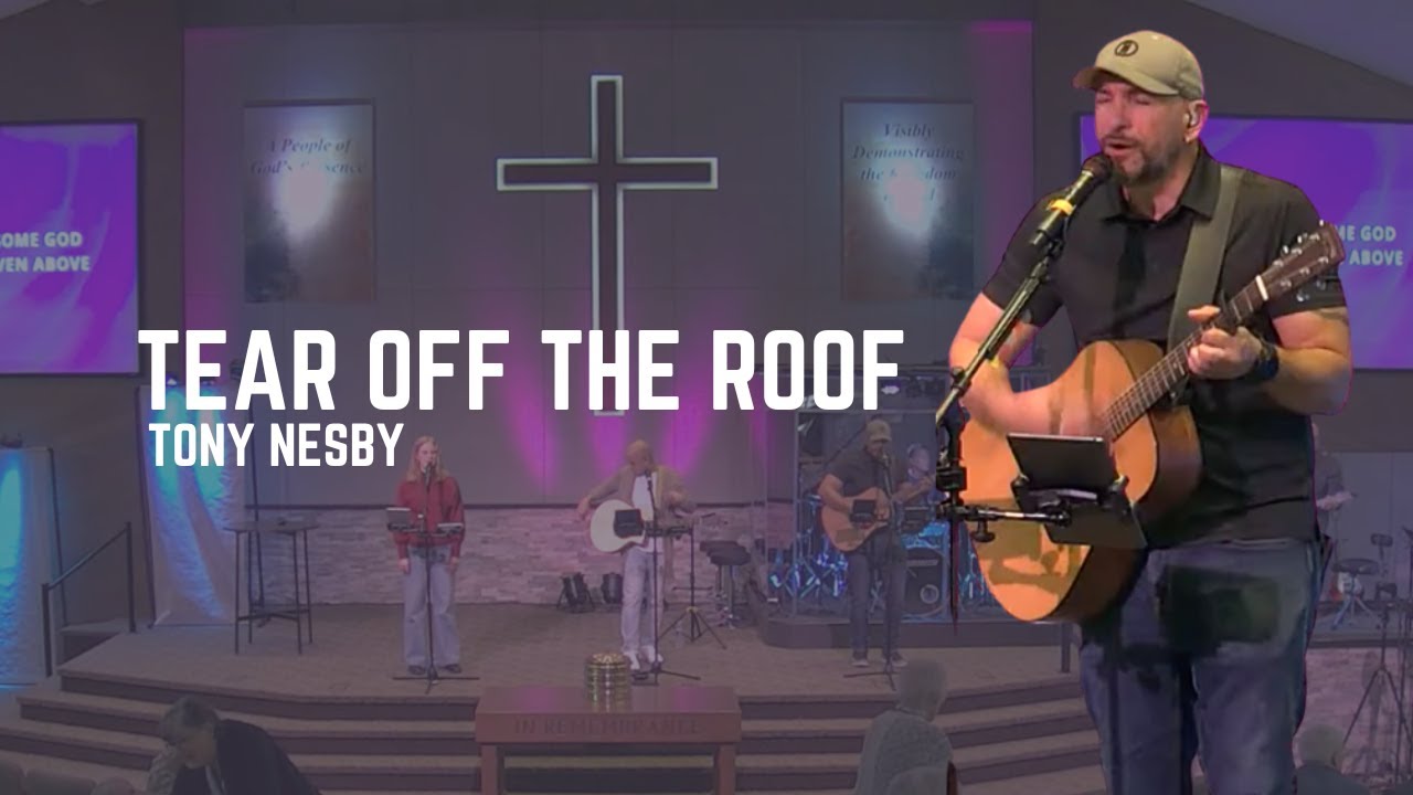 Tony Nesby singing Tear Off the Roof with a Spoken Word ending