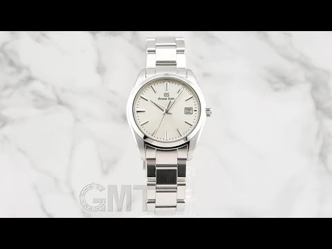 SEIKO グランドセイコー 9Fクオーツ シルバー SBGX263 - YouTube