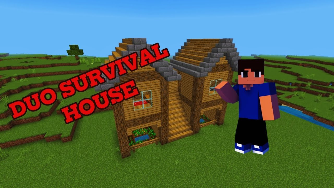 Best Duo Survival House In Minecraft Viralvideo Factinggamer330 Youtube 