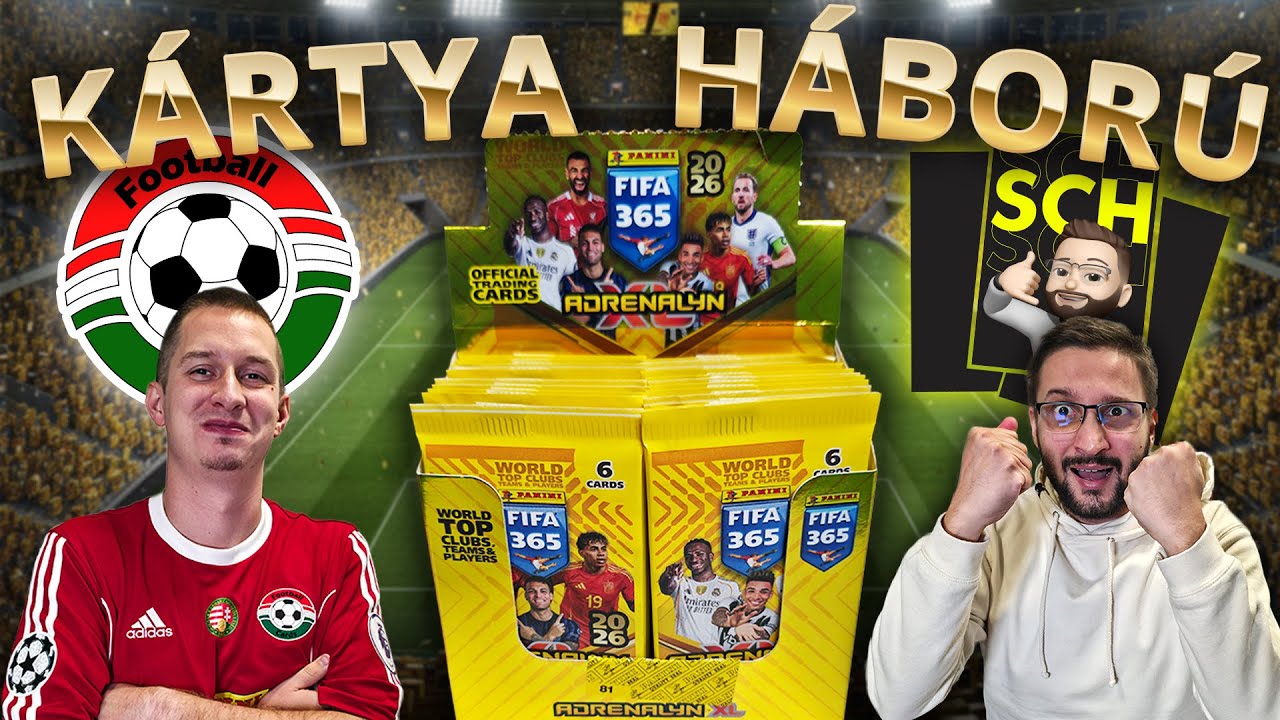 Panini Adrenalyn XL FIFA 365 2026 | Kártya Háború
