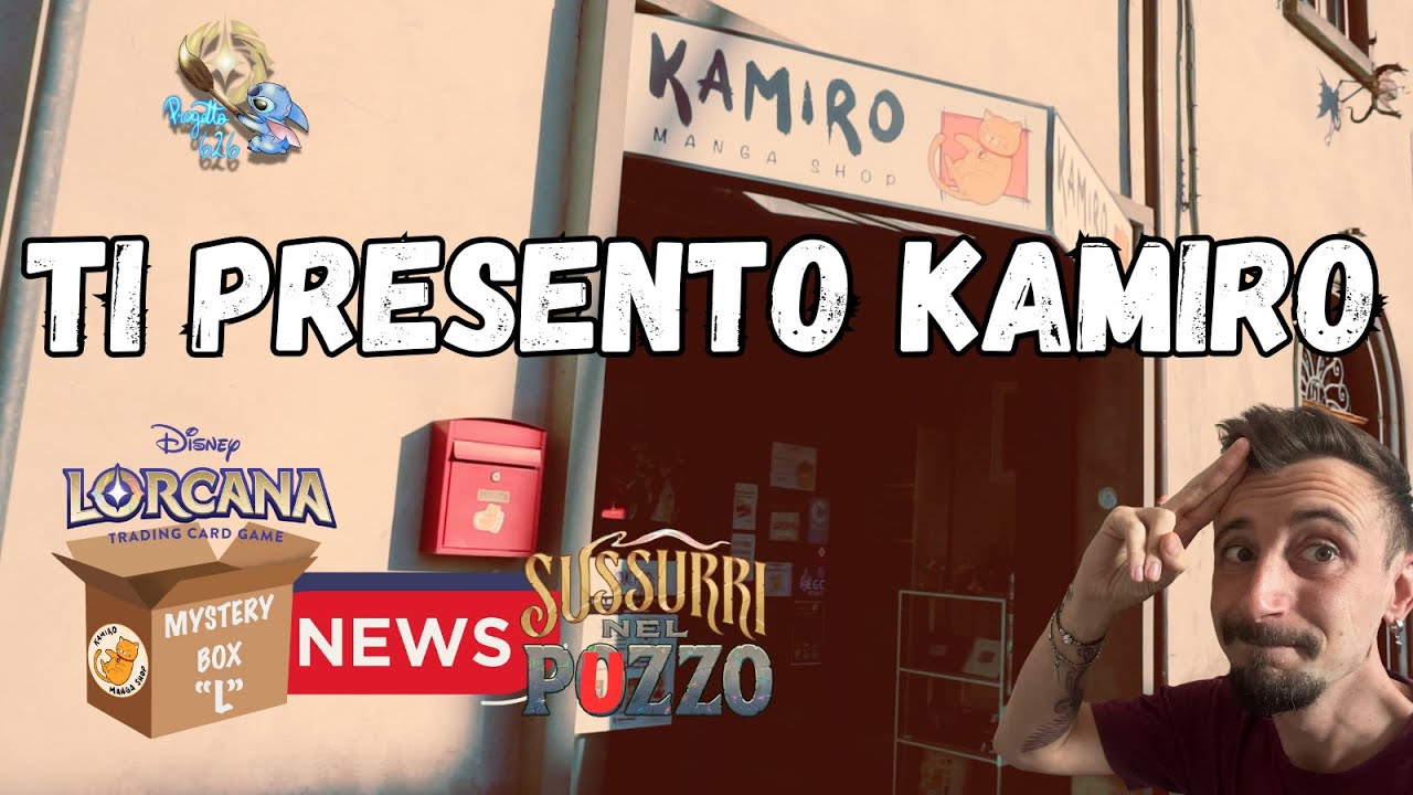 Vlog e News da KAMIRO - Mistery Box Lorcana e Sussurri nel puzzo