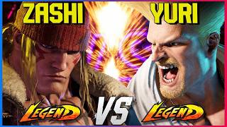 Zashi Alex Vs Yuri Guile Alex Legend Vs Guile Legend Sf6