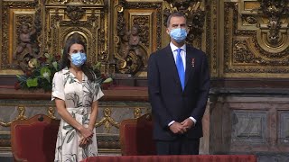 Los Reyes visitan Galicia en su día grande para realizar la Ofrenda al Apóstol