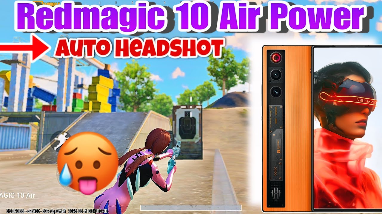 Power Of Redmagic 10 Air 🔥 | Redmagic 10 Air Tdm Headshot trick | Redmagic 10 Air Tdm gameplay.