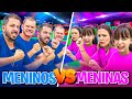 MENINOS VS MENINAS NO SUPER PARQUE DE CAMA ELÁSTICAS