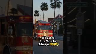 Why Firetrucks Are Red?🚒🤔