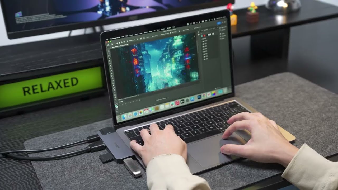 The Ultimate 8-in-1 Hub for Your MacBook Pro | MOKiN Adapter Review ( Model: MOUC2101)