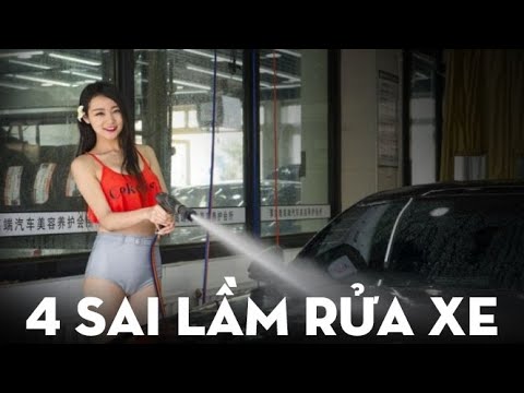 Video: Nước rửa kính có hại sơn xe không?