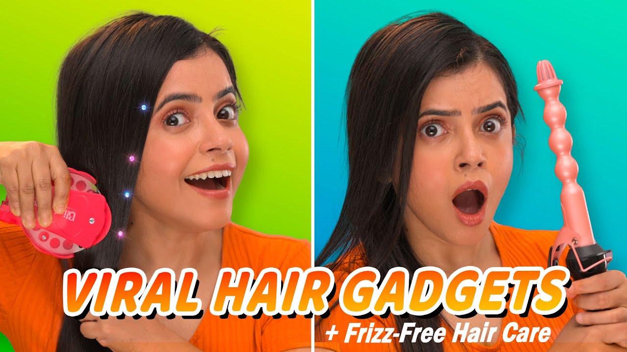 চুলে CRYSTAL বসানোর অদ্ভুত গ্যাজেট !! | ✨Viral Hair Care Gadgets Review |  Munna Unplugged