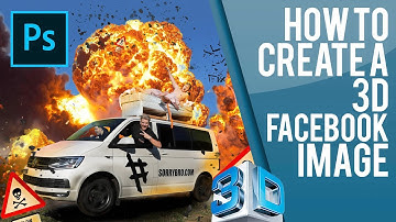 How to Create a 3D Facebook image in Photoshop