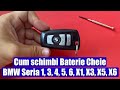 Cum schimbi bateria la cheie (telecomanda) BMW Seria 5 F10, F11, Seria 3, 1, 4, 6, X5, X6, X3, X1
