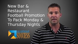 NFL Football Promotion For Bars & Restaurants #1