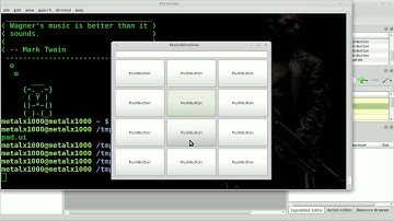 Create a GUI Number Pad in Qt4-designer - Python - Linux