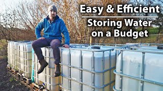 How to Create a LowCost Water Storage System for Your Vegetable Garden